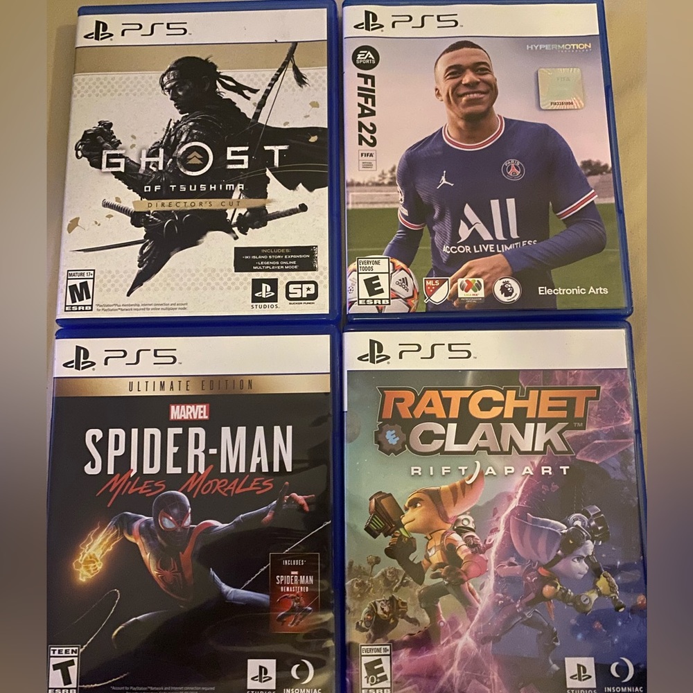 PS5 GAMES BUNDLE LIKE NEW 🎮
